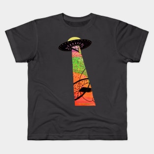 Colorful UFO Kids T-Shirt